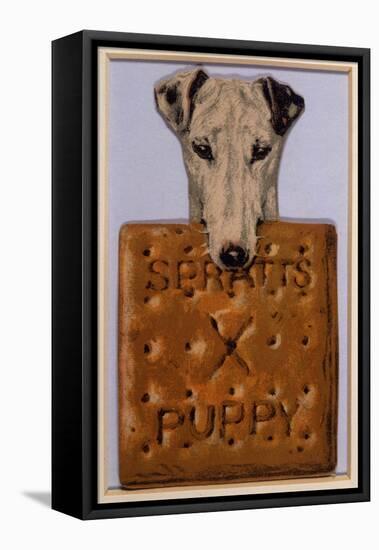 Advert for Spratts Dog Biscuits-null-Framed Stretched Canvas