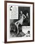 Advert for Stockings by Bear Brand 1934-null-Framed Art Print