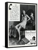 Advert for Stockings by Bear Brand 1934-null-Framed Stretched Canvas