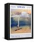 Advert for Swan Fountain Pens, C1906-null-Framed Stretched Canvas