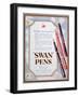 Advert for Swan Pens, 1906-null-Framed Giclee Print