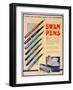 Advert for Swan Pens, 1931-null-Framed Giclee Print