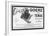 Advert for the Goerz Pocket Tenax Camera, 1909-null-Framed Giclee Print