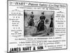 Advert for the "Hart" Patent Safety Cycling Skirt, C.1897-null-Mounted Giclee Print
