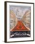 Advert for Treloar Carpets, 1920-null-Framed Giclee Print