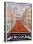 Advert for Treloar Carpets, 1920-null-Stretched Canvas