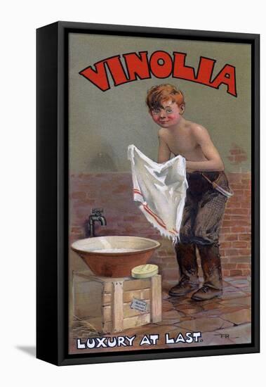 Advert for Vinolia Soap, C1900s-null-Framed Stretched Canvas