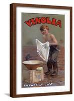 Advert for Vinolia Soap, C1900s-null-Framed Giclee Print