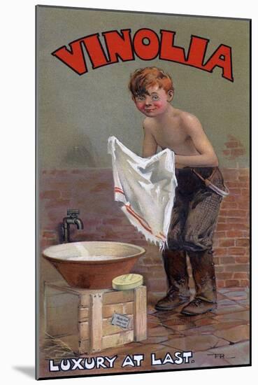 Advert for Vinolia Soap, C1900s-null-Mounted Giclee Print