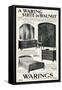 Advert for Waring Furniture Suite in Walnut-null-Framed Stretched Canvas