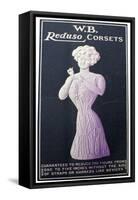 Advert for Wb Reduso Corsets, 1900s-null-Framed Stretched Canvas