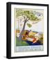 Advert for Western Electric Company Wireless Frame Aerial Sets, 1923-null-Framed Giclee Print