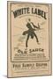 Advert for White Label Worcestershire Sauce-null-Mounted Giclee Print