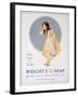 Advert for Wright's Coal Tar Soap, 1923-null-Framed Giclee Print