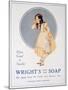 Advert for Wright's Coal Tar Soap, 1923-null-Mounted Giclee Print