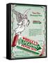 Advert for Wrigley's Spearmint Pepsin Gum, 1913-null-Framed Stretched Canvas