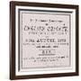 Advert from the Sporting Times in August 1882 Which Introduced the Concept of the Ashes-null-Framed Giclee Print