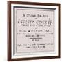 Advert from the Sporting Times in August 1882 Which Introduced the Concept of the Ashes-null-Framed Giclee Print