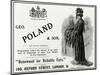 Advert Geo. Poland and Son Furs-null-Mounted Art Print