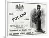 Advert Geo. Poland and Son Furs-null-Framed Art Print