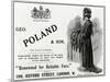 Advert Geo. Poland and Son Furs-null-Mounted Art Print