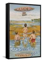 Advert, Gossage Soap 1900-null-Framed Stretched Canvas