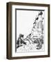 Advert, Henkell Champagne-Olaf Gulbransson-Framed Art Print