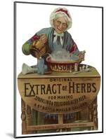 Advert, Mason's Herb, Beer-null-Mounted Art Print