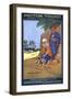 Advert, N Africa Tours-null-Framed Art Print