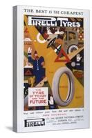 Advert, Pirelli Tyres-null-Stretched Canvas