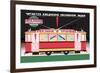 Advertise on the Tram-Dmitri Bulanov-Framed Art Print