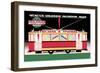 Advertise on the Tram-Dmitri Bulanov-Framed Premium Giclee Print