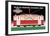 Advertise on the Tram-Dmitri Bulanov-Framed Art Print