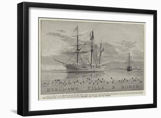 Advertisement, Beecham's Pills-null-Framed Giclee Print