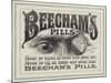 Advertisement, Beecham's Pills-null-Mounted Giclee Print