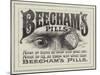 Advertisement, Beecham's Pills-null-Mounted Giclee Print