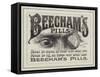 Advertisement, Beecham's Pills-null-Framed Stretched Canvas