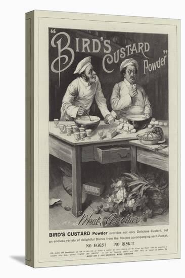 Advertisement, Bird's Custard Powder-null-Stretched Canvas