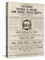 Advertisement, Borax Household Treasure-null-Stretched Canvas