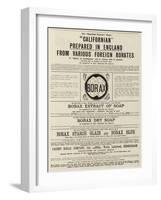 Advertisement, Borax Household Treasure-null-Framed Giclee Print