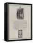 Advertisement, Borax Starch Glaze-null-Framed Stretched Canvas