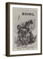 Advertisement, Bovril-Sir Frederick William Burton-Framed Giclee Print