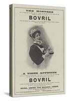 Advertisement, Bovril-null-Stretched Canvas