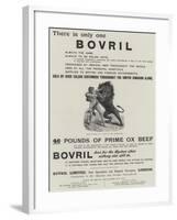 Advertisement, Bovril-null-Framed Giclee Print