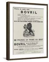 Advertisement, Bovril-null-Framed Giclee Print