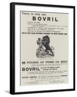 Advertisement, Bovril-null-Framed Giclee Print