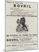 Advertisement, Bovril-null-Mounted Giclee Print