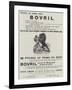 Advertisement, Bovril-null-Framed Giclee Print