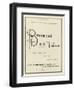 Advertisement, Brinsmead Pianos-null-Framed Giclee Print