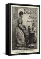 Advertisement, Brooke's Soap-Norman Prescott Davies-Framed Stretched Canvas